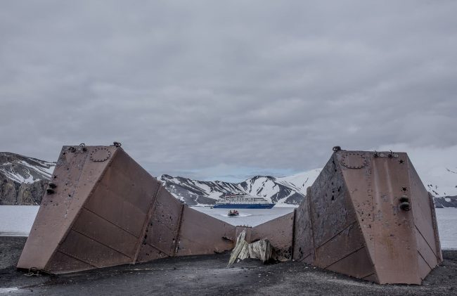 Deception Island Whaling Remnants