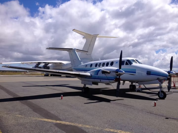 Fly to Antarctica in the Beechcraft King Air 300